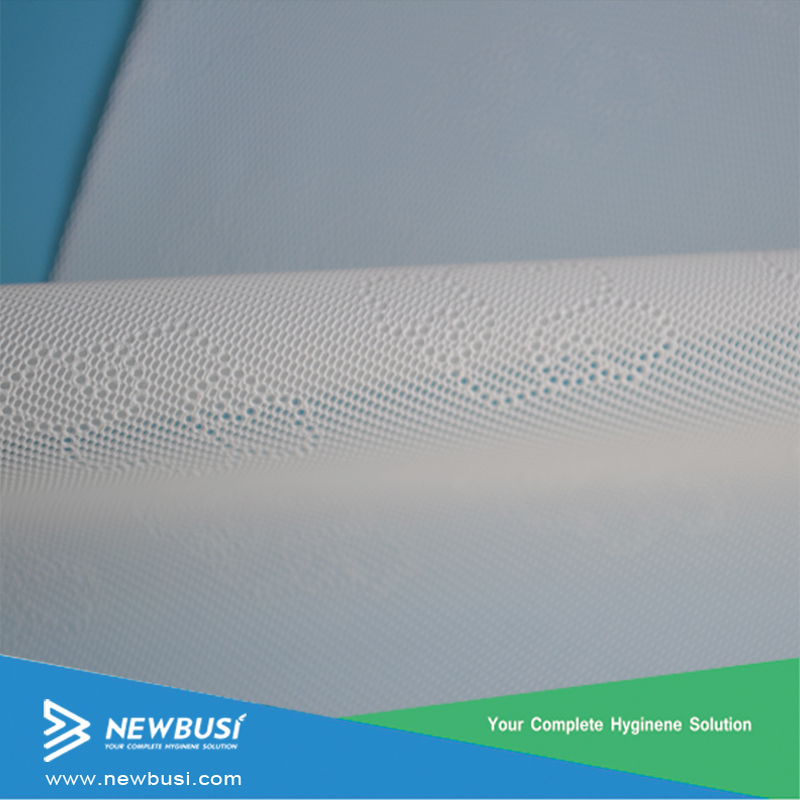 High Quality Breathable Perforated PE Film for Sanitary Napkins Top Sheet Material