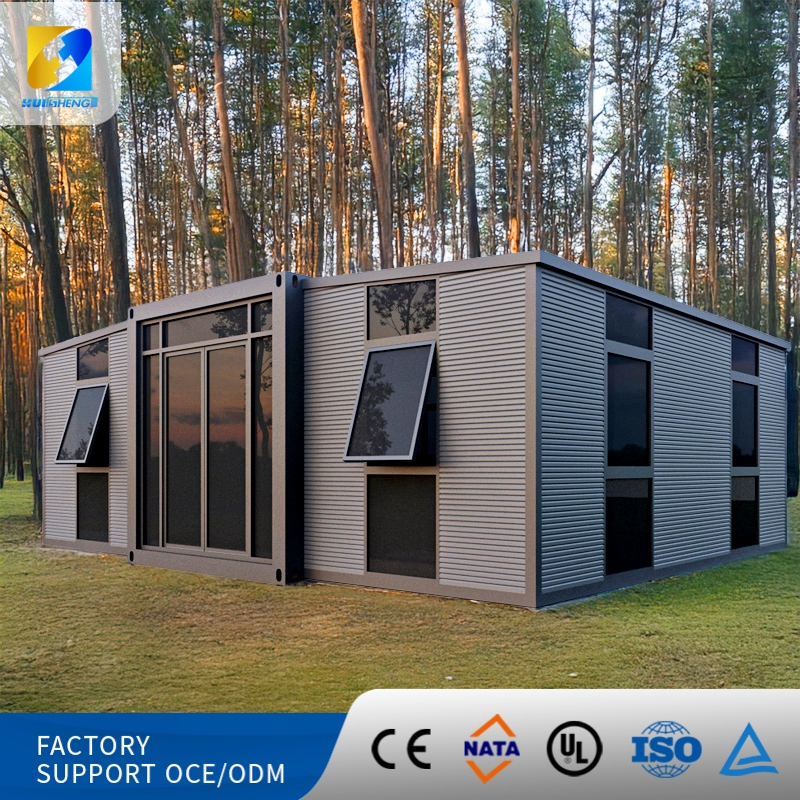 Affordable 20/40FT Prefab Insulated Waterproof Expandable Container House with Bathroom for Hotel Office Residence