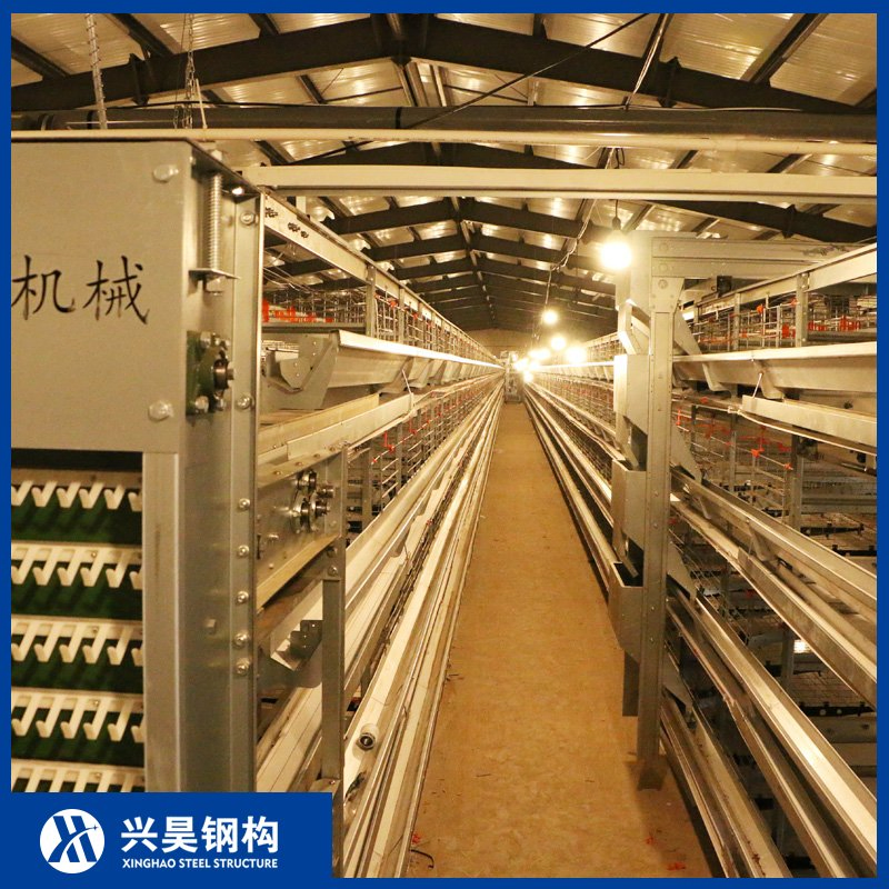 Lightweight High-Strength Beam Prefab Metal Storage Farming Equipment Steel Structure Sheep/Goat/Pig/Hog/Cattle/Cow/Poultry House/Shed