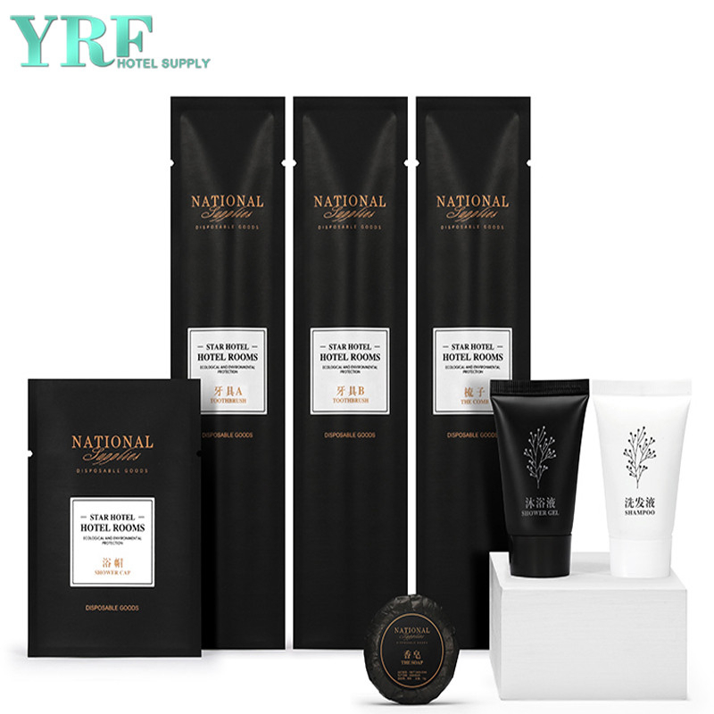 High-Grade Hotel Product 9 PCS Customized Logo Hair Shower Gel Set
