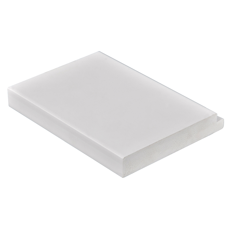 Vinyl PVC Plantation Shutters Components Top and Bottom Rail