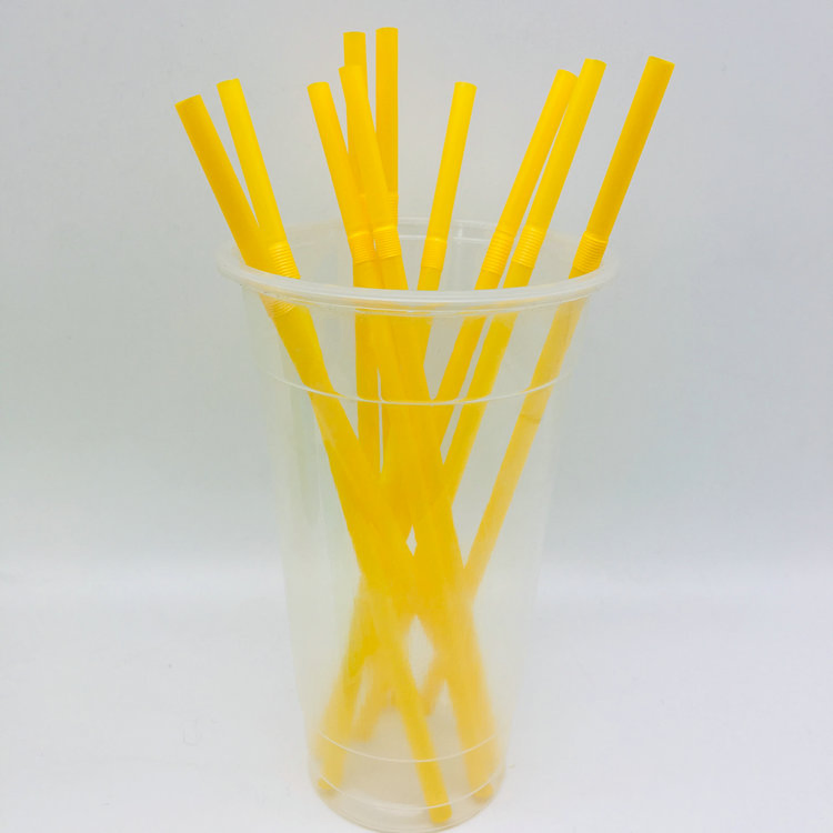 Decorative Disposable Colourful Drinking PLA Straws Party Supplies