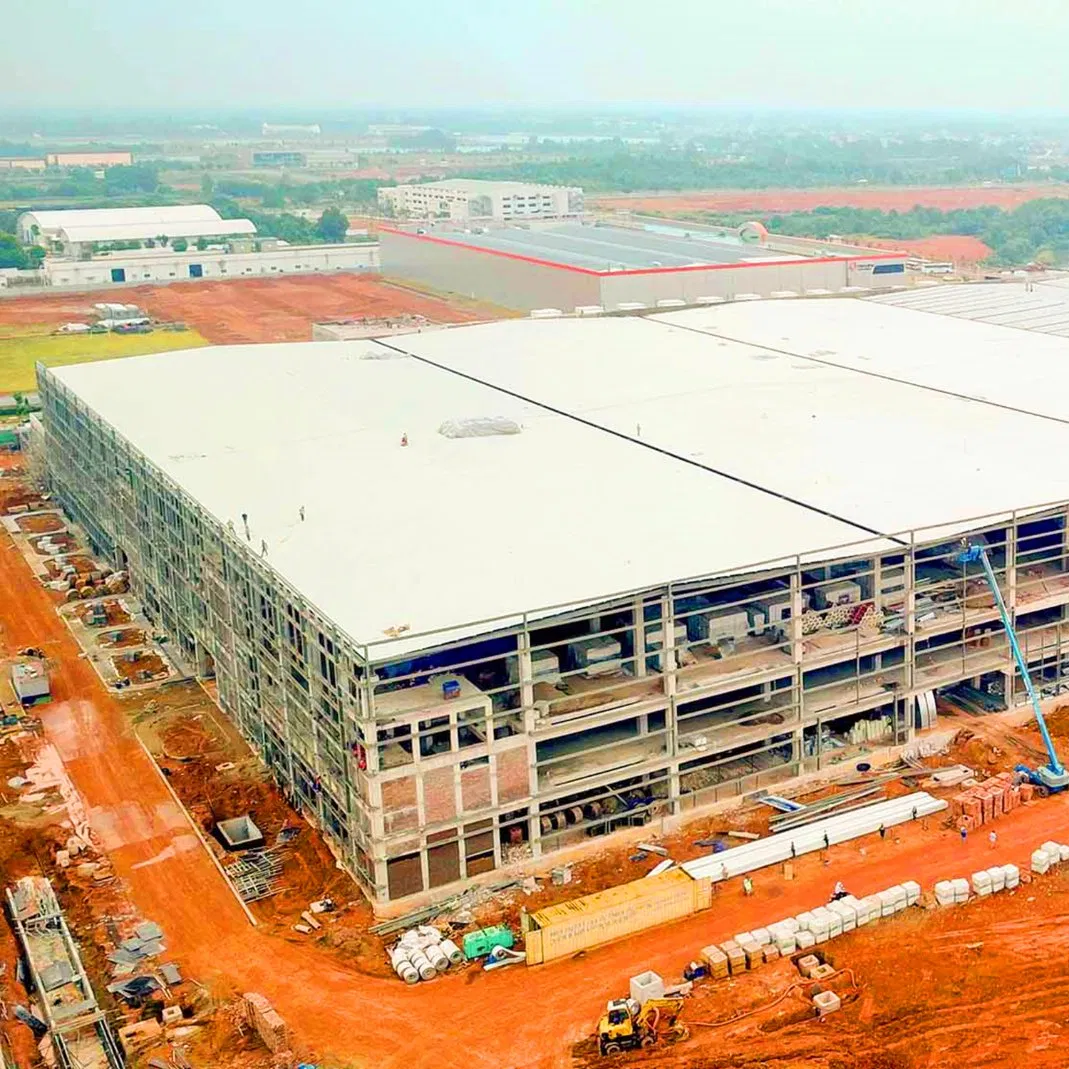 High Seismic Resistance Fast Installation Prefabricated Steel Structure Workshop