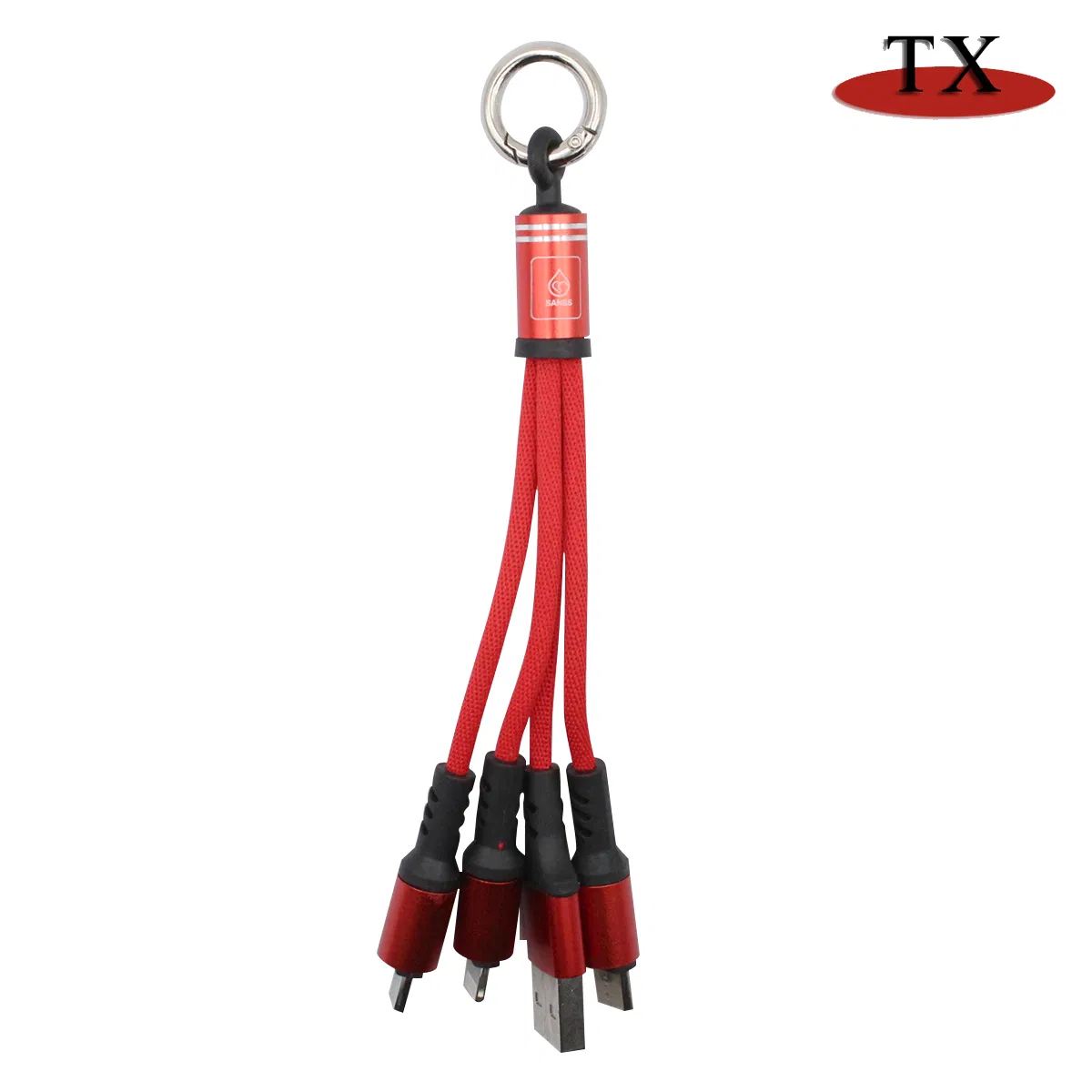 Универсальный кабель-брелок 4 в 1 с Micro USB