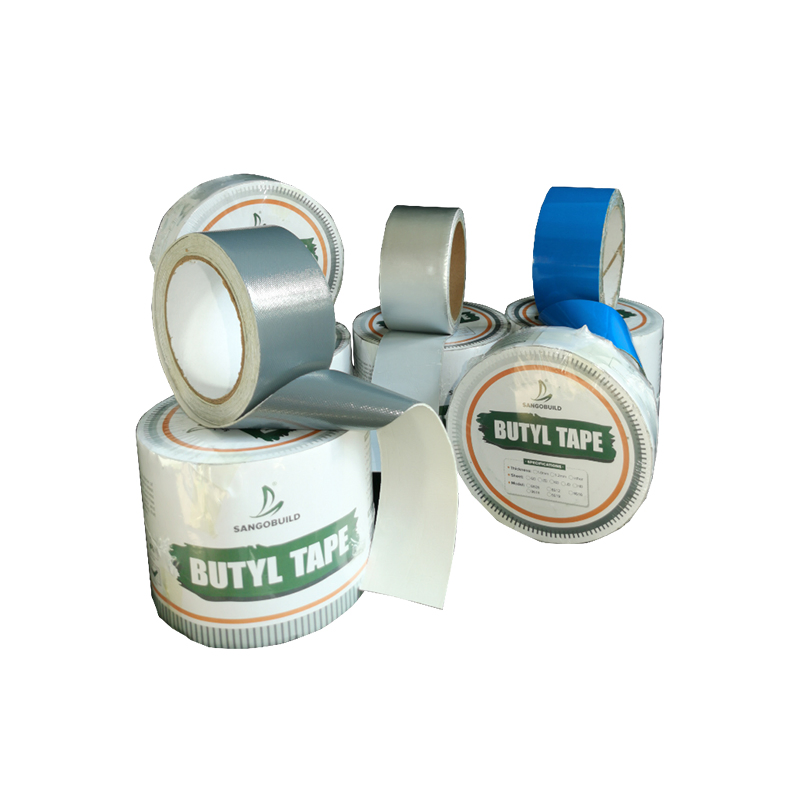 Reinforced One Side Aluminum Foil Self-Adhesive Waterproof Butyl Rubber Type