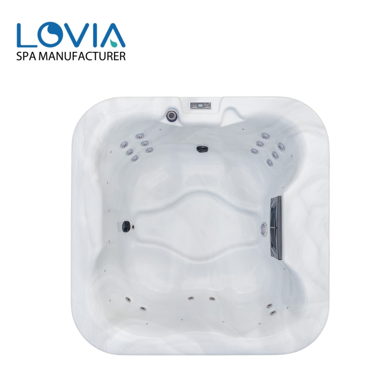 Джакузи для улицы на 4 персоны, акриловая ванна SPA