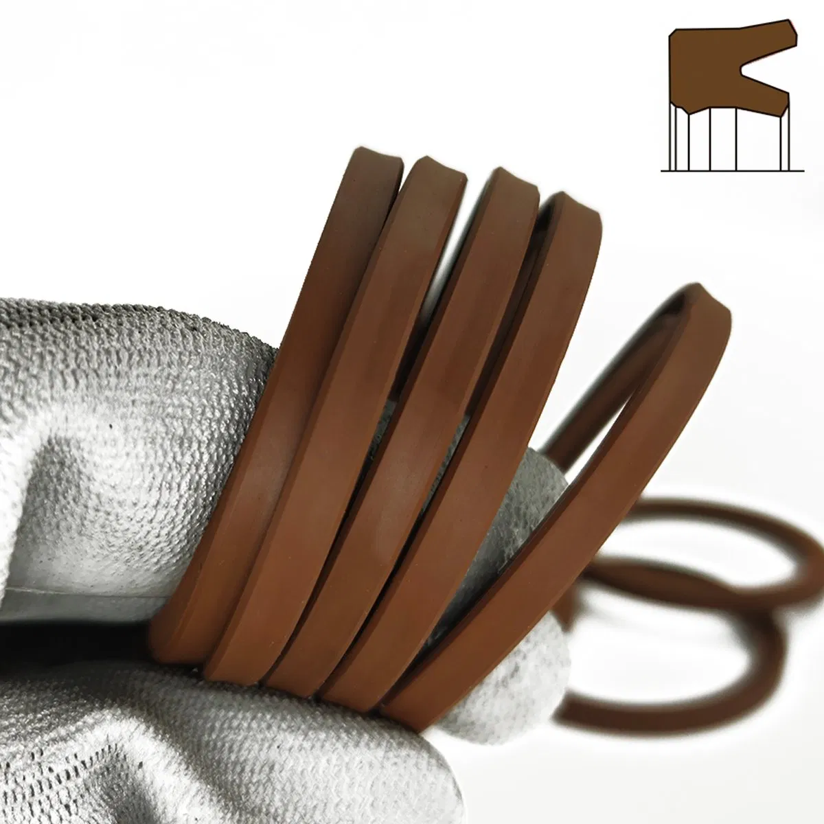 Уплотнительное кольцо FKM для гидроцилиндра BS/T22/Ni300