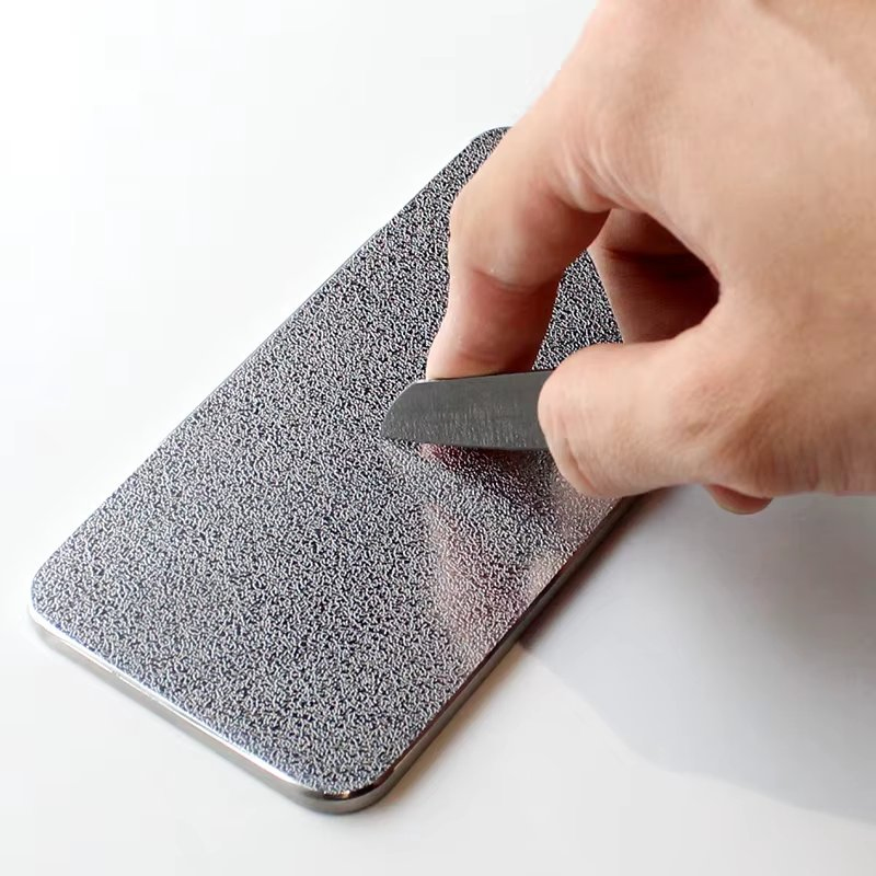 304 316 Sandblasted Finish Anti-Scratch Stainless Steel Decorative Sheet for Kitchen Countertops