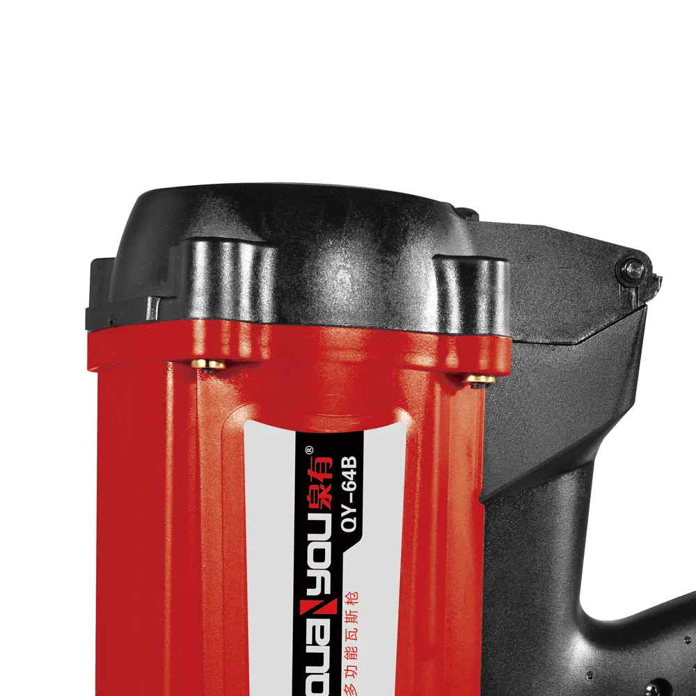 Qy-64b 30PCS Cordless Lthium Battery Adjustable Deepth Pneumatic Nailing Gun Nailer