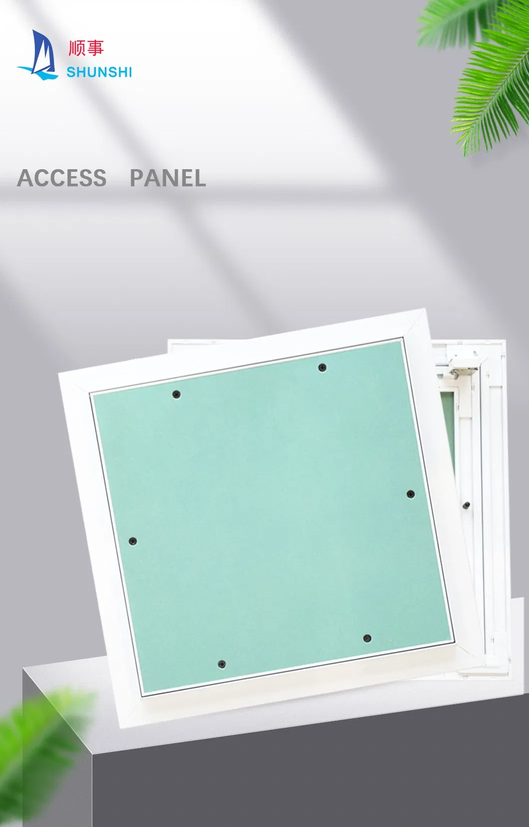 Color Customized Modern Design Style Shunshi Access Ceiling Gypsum Panel