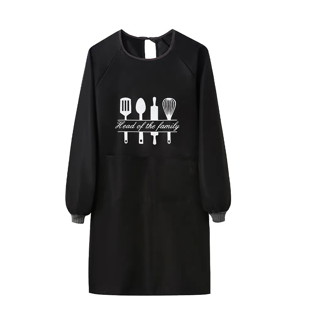 Cloth Beauty Long Sleeve Bib Salon Apron with Sleeves