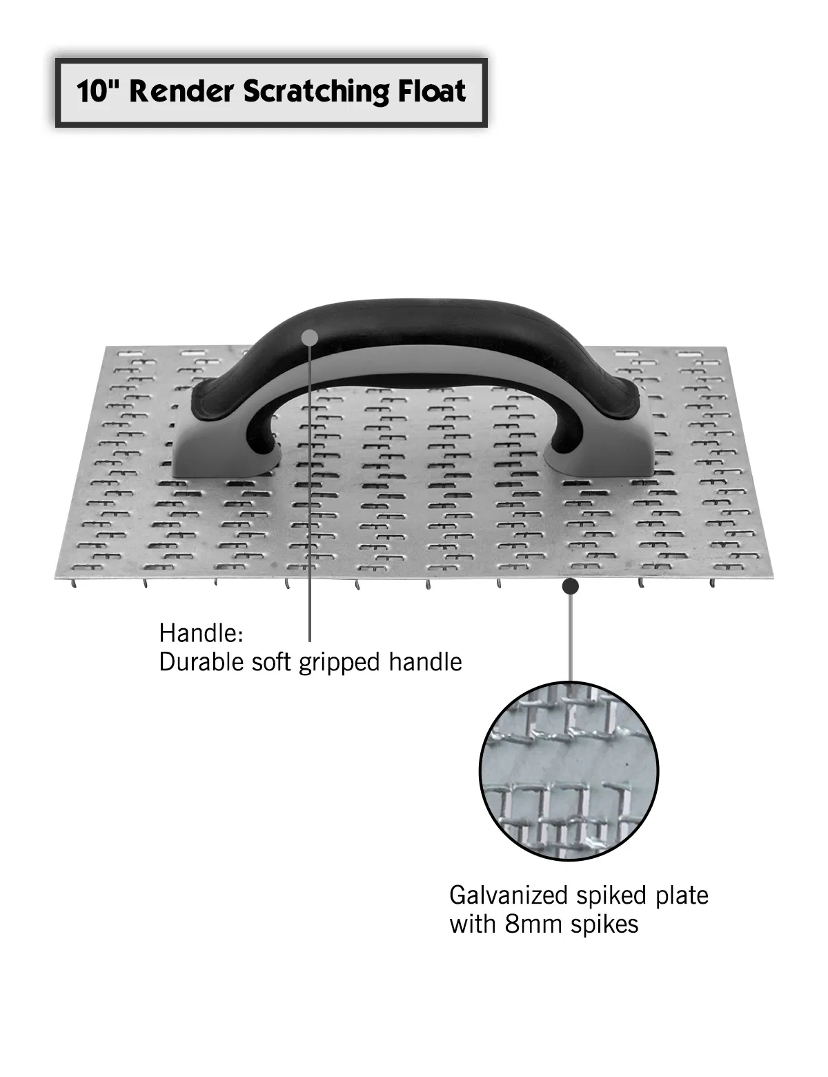 Rollingdog PRO 50295 Grout Float - Essential Tool for Tile Projects
