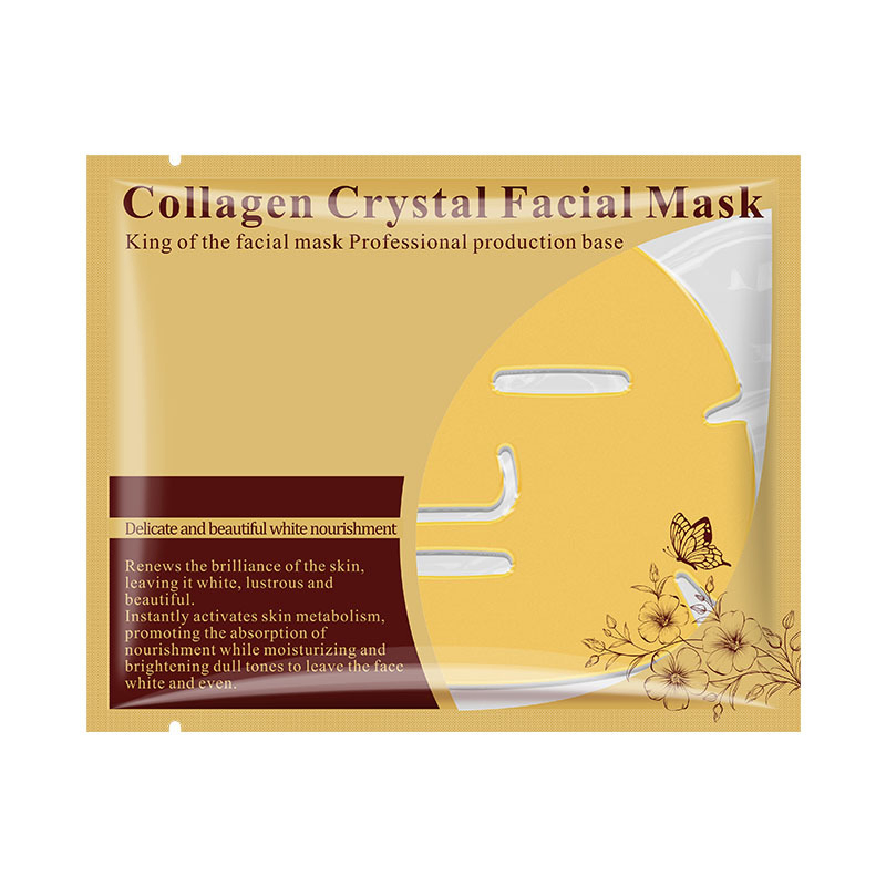 Organic Natural Whitening Sheet Mask Glycerin Quick Hydration Collagen Crystal Facial Mask