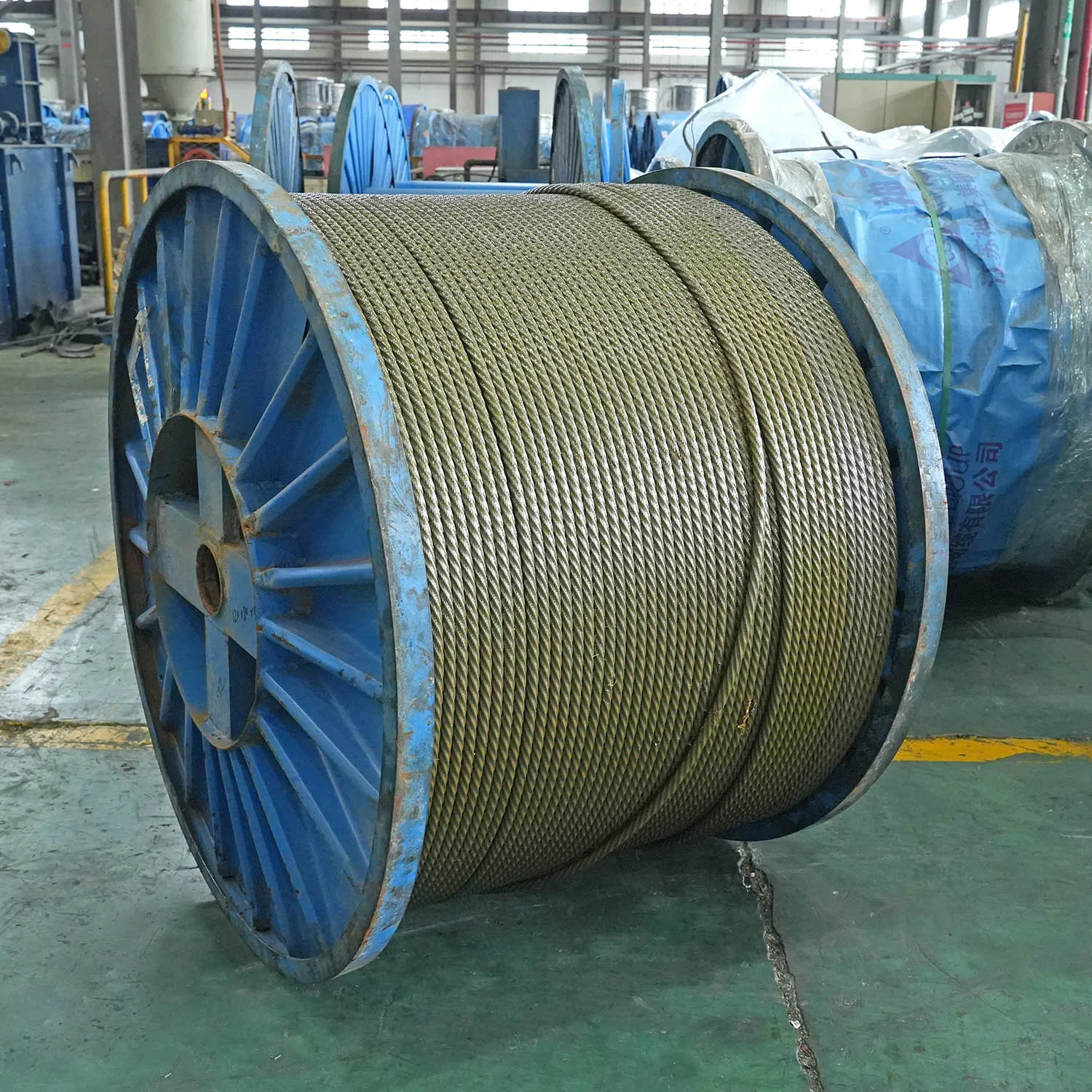 6X36ws-Iwrc Galvanized Steel Wire Rope Marine Rigging and Wire Ropes Drilling Wire Rope