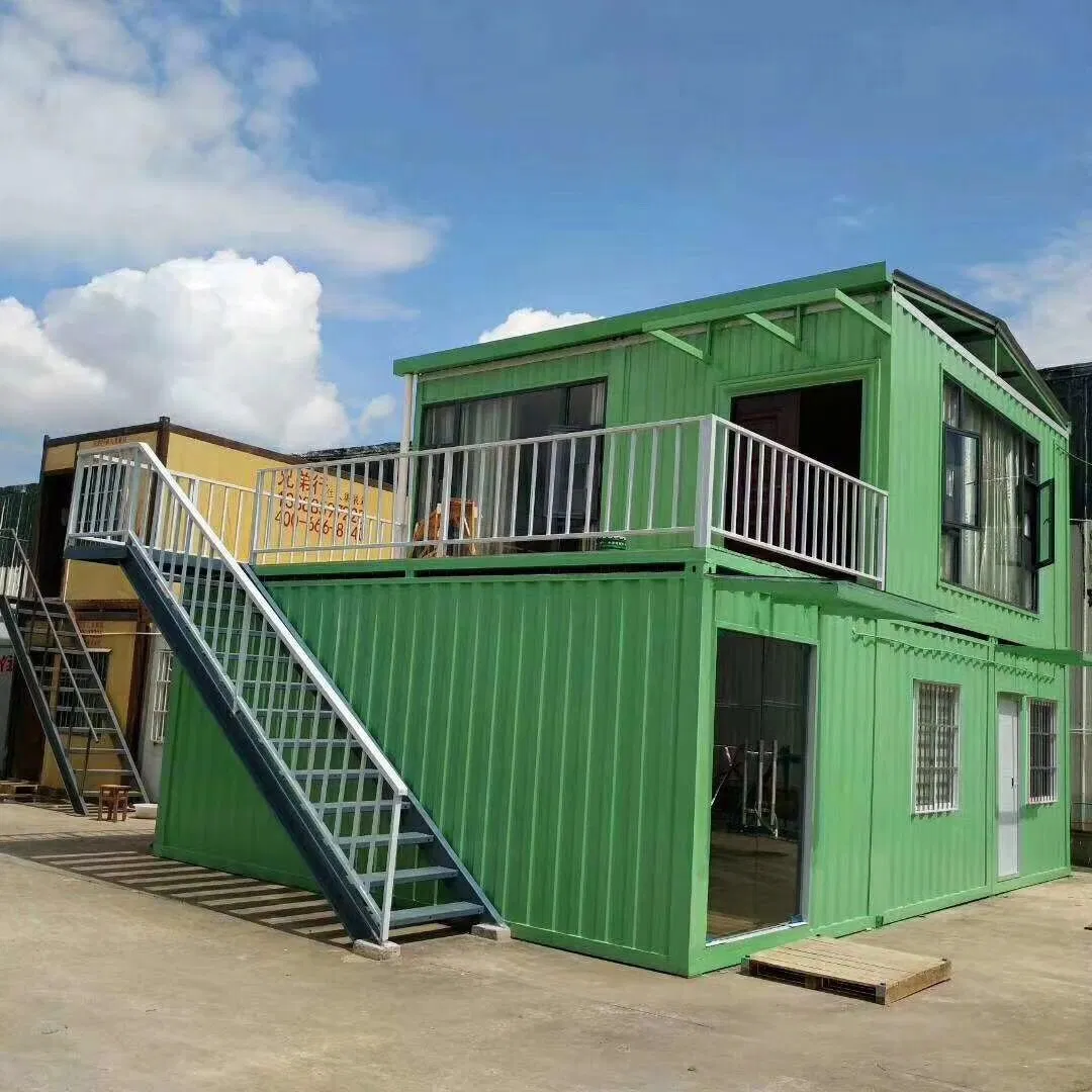 Low Cost Flat Pack Steel Frame Prefabricated Homes Detachable Container House