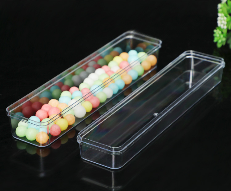 Plastic Clear Container with Lid for Food and Cake