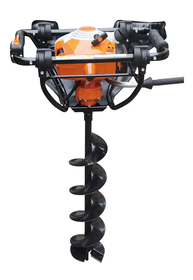 2-Stroke Earth Auger 30.8cc Auger Drilling Machine Earth