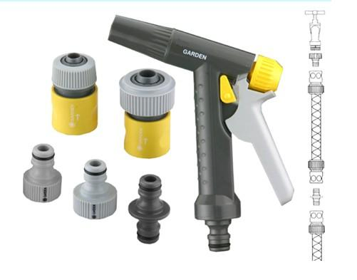 Multi-Functional Portable ABS Spray Gun Nozzles Hand Tools for Garden Watering Floors Car Cleaning