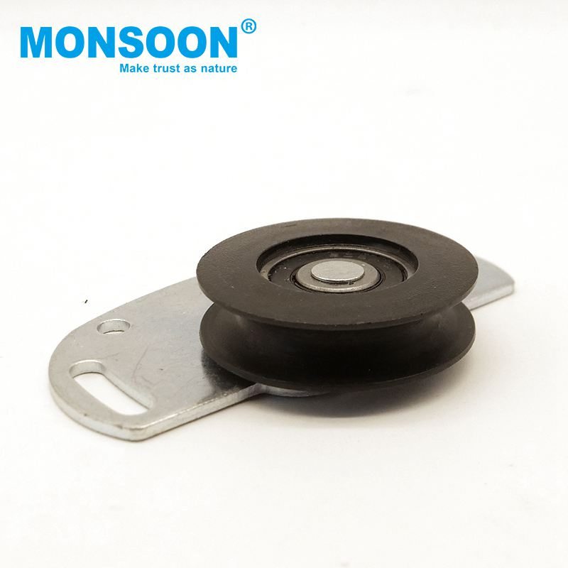 Furniture Fitting Shower Door Hardware Roller Pulley Heavy Load Gate Barn Wheel Tracks Wardrobe Aluminum Sliding Door Rollers