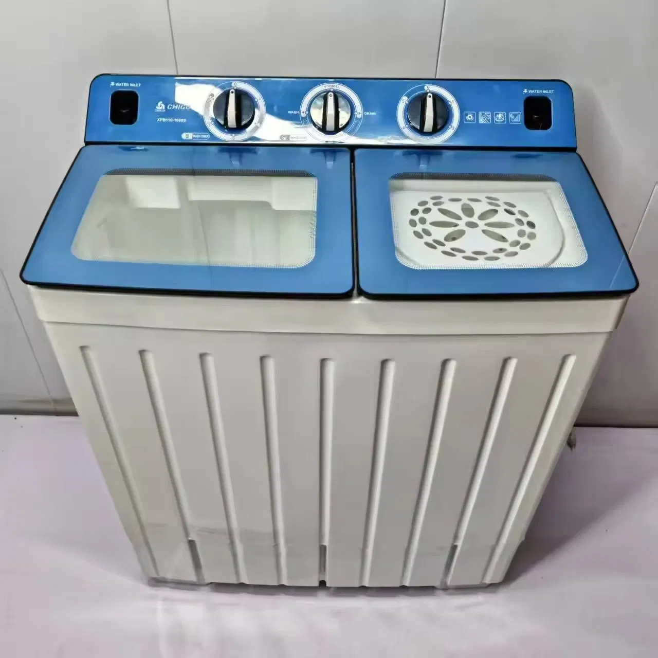 Hot Selling 11kg Full English Semi-Automatic Twin-Tub Washing Machine