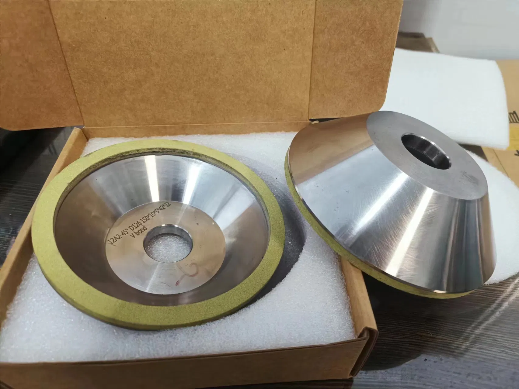 Алмазный шлифовальный круг 12A2 OD150, витрифицированная связка