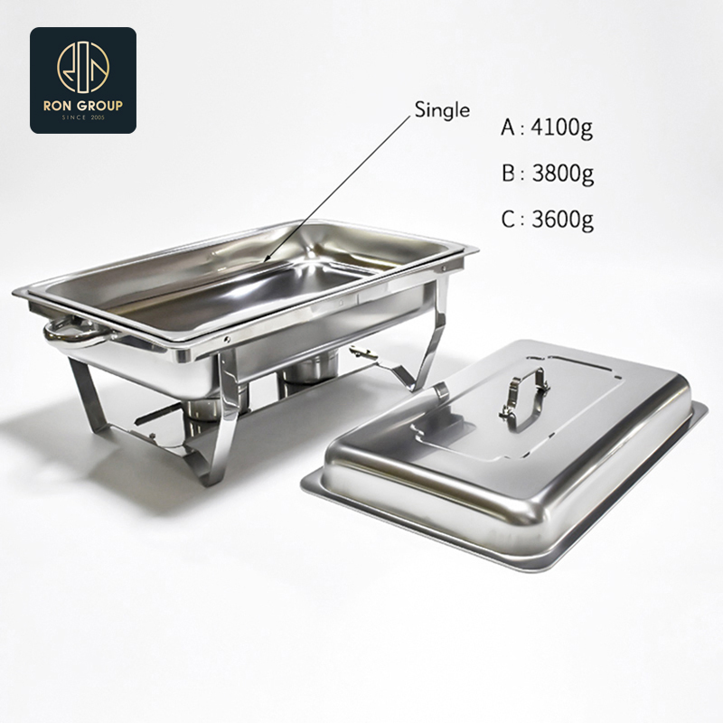 Export Quality Stainless Steel Buffet Stove for Catering Events