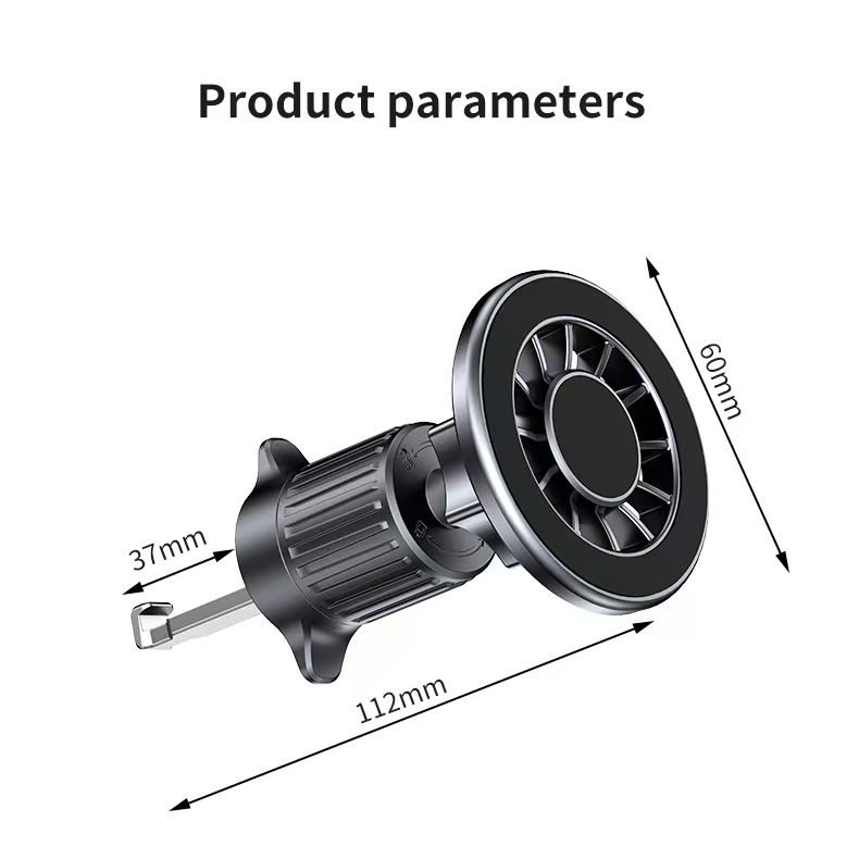Innovative Car Phone Stand for Secure Air Outlet Placement