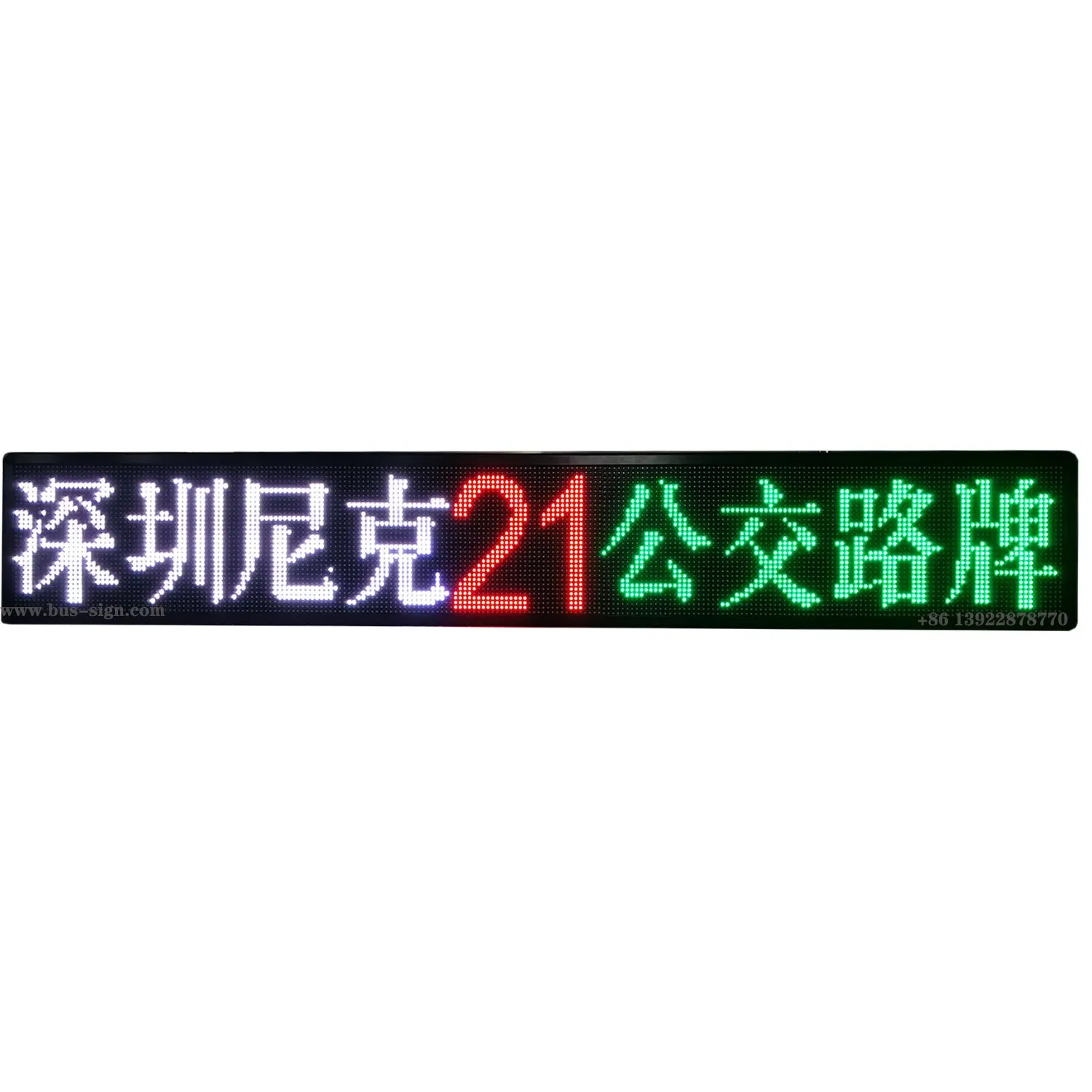 Best-Seller P810 Outdoor LED Display Board Bus LED Destination Sign for Sale