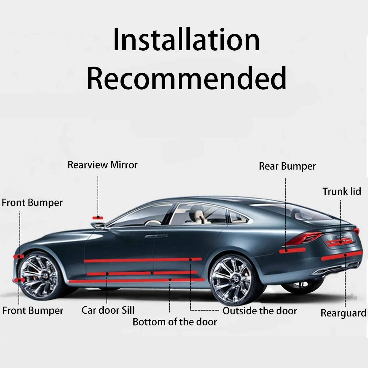 Carbon Fiber Car Wrap Vinyl Protective Film