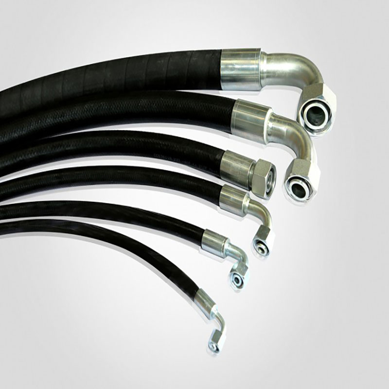 Spiral Steel Wire Reinforced High Pressure Rubber Hydraulic Hose