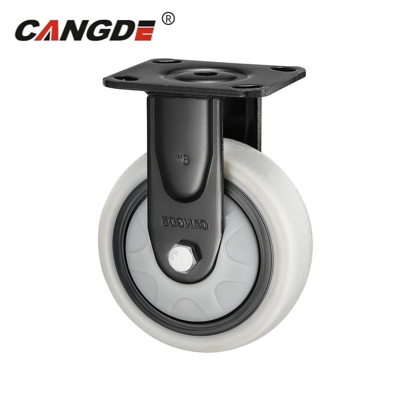 Industrial Hand Trolley Wheels PP Heavy Duty Caster Wheels Rubber Wheels Price