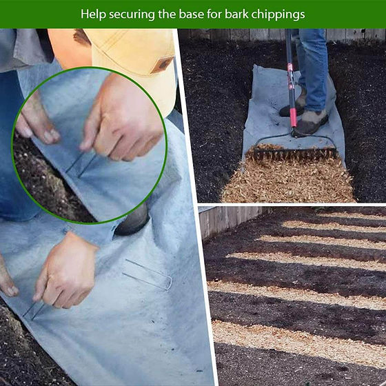 U-Pin Ground Staples Pack of 50