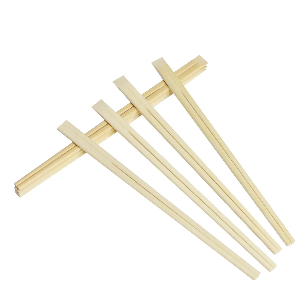The Cheapest Round Bamboo Chopsticks Disposable Size 20cm*5mm with High Quality Design Logo