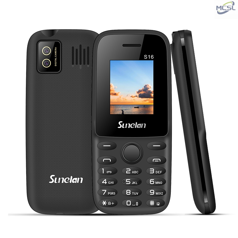 Кнопочный телефон Sunelan S16, 1.8 дюйма, базовые функции