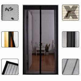 Magic Polyester Nettings Door Screen Curtain