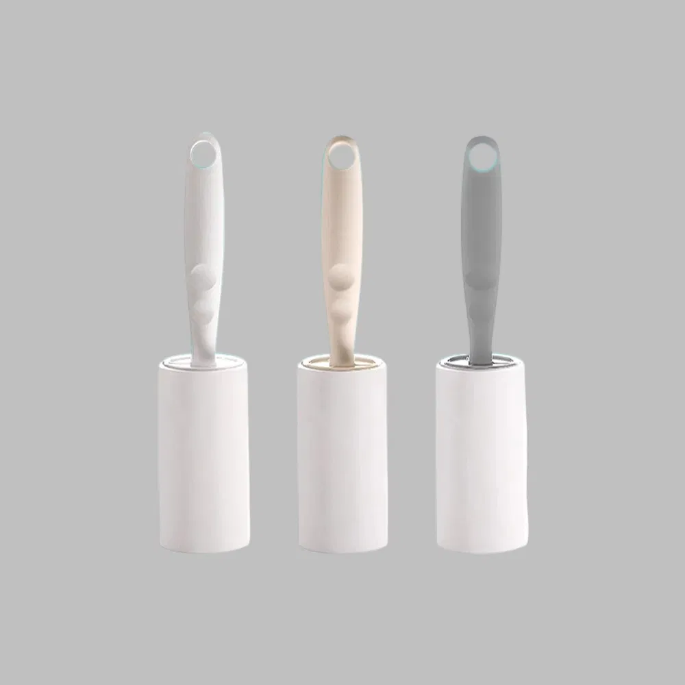Multi-Surface Lint Roller with Handle for Clothes, Carpets, and Upholstery