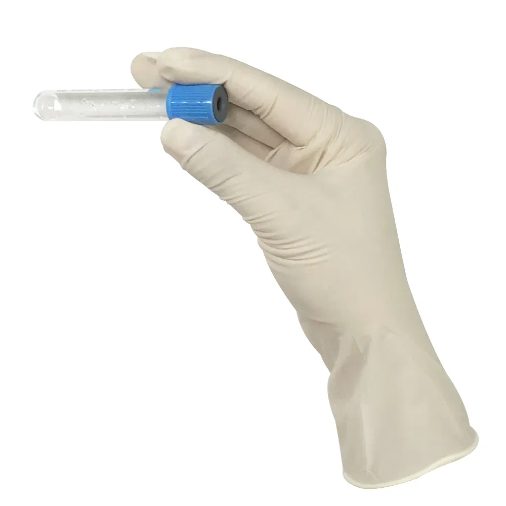 Malaysia Natural Rubber Disposable Examination Latex Gloves Free Samples