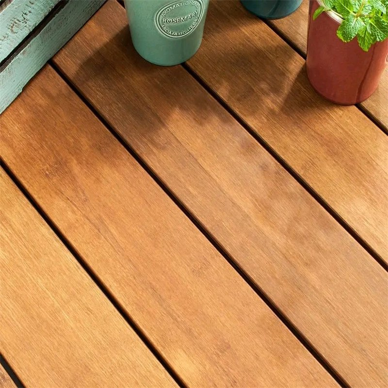 Террасная доска из бамбука, устойчивая к влаге и термитам