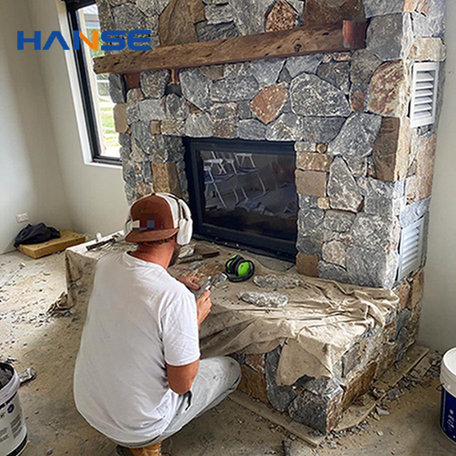 Excellent Quality Natural Rust Colored Quartz Stone Decorative Cultural Stone for External Wall Cladding