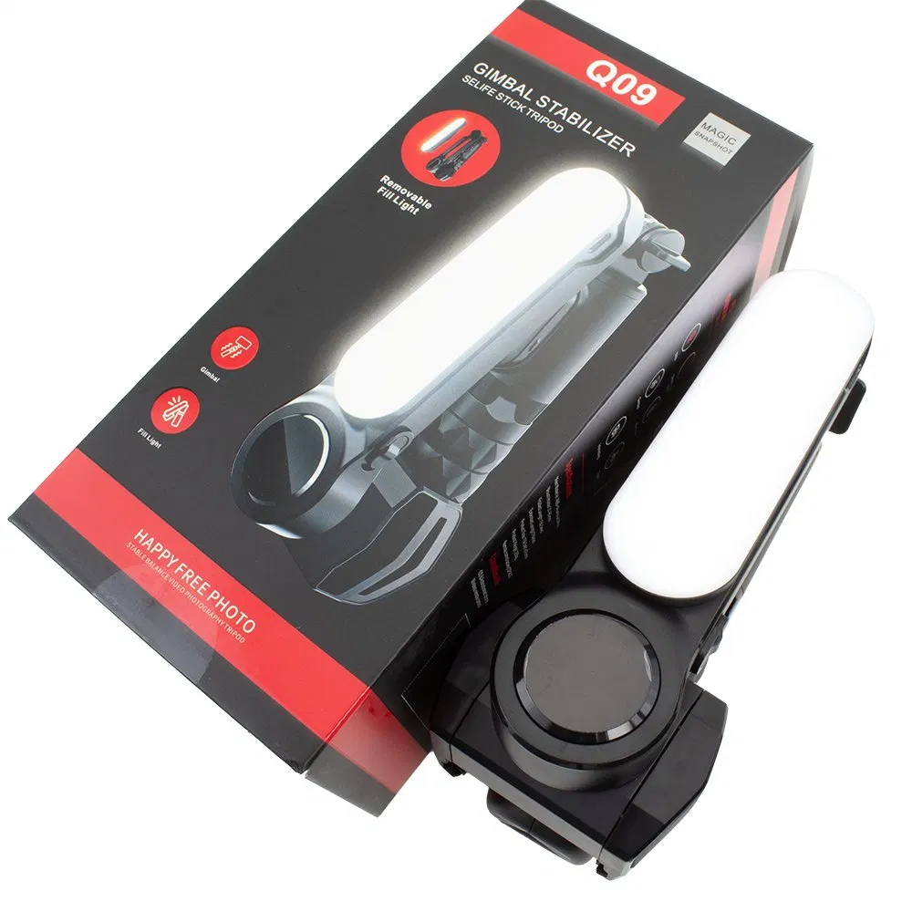 Монопод Q09 с 360° стабилизатором и отслеживанием лица