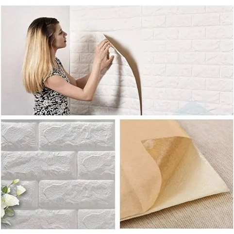 DIY Hot Melt Glue for Install Textile Non Woven Peel and Stick Self Adhesive Wallpapers for Wall Decorate