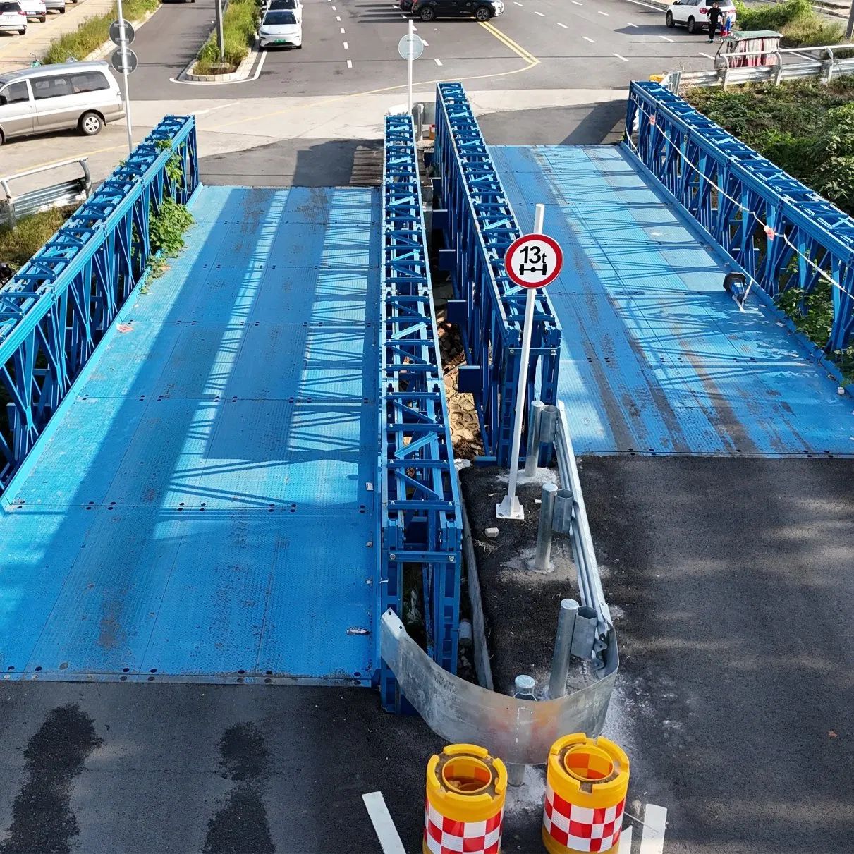 Prefabricated Vehicle Bridges Steel Bridge Temporary Prefab Pedestrian Bridge