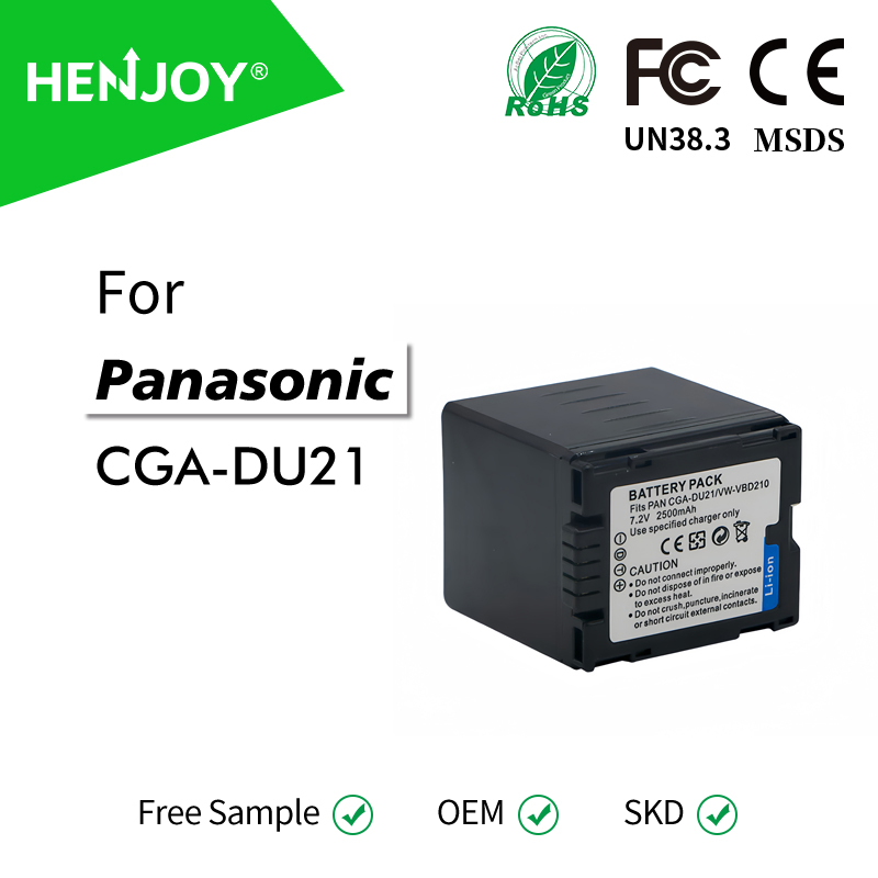 Аккумулятор CGA-DU21 для Panasonic NV-GS330, NV-GS400, NV-GS500