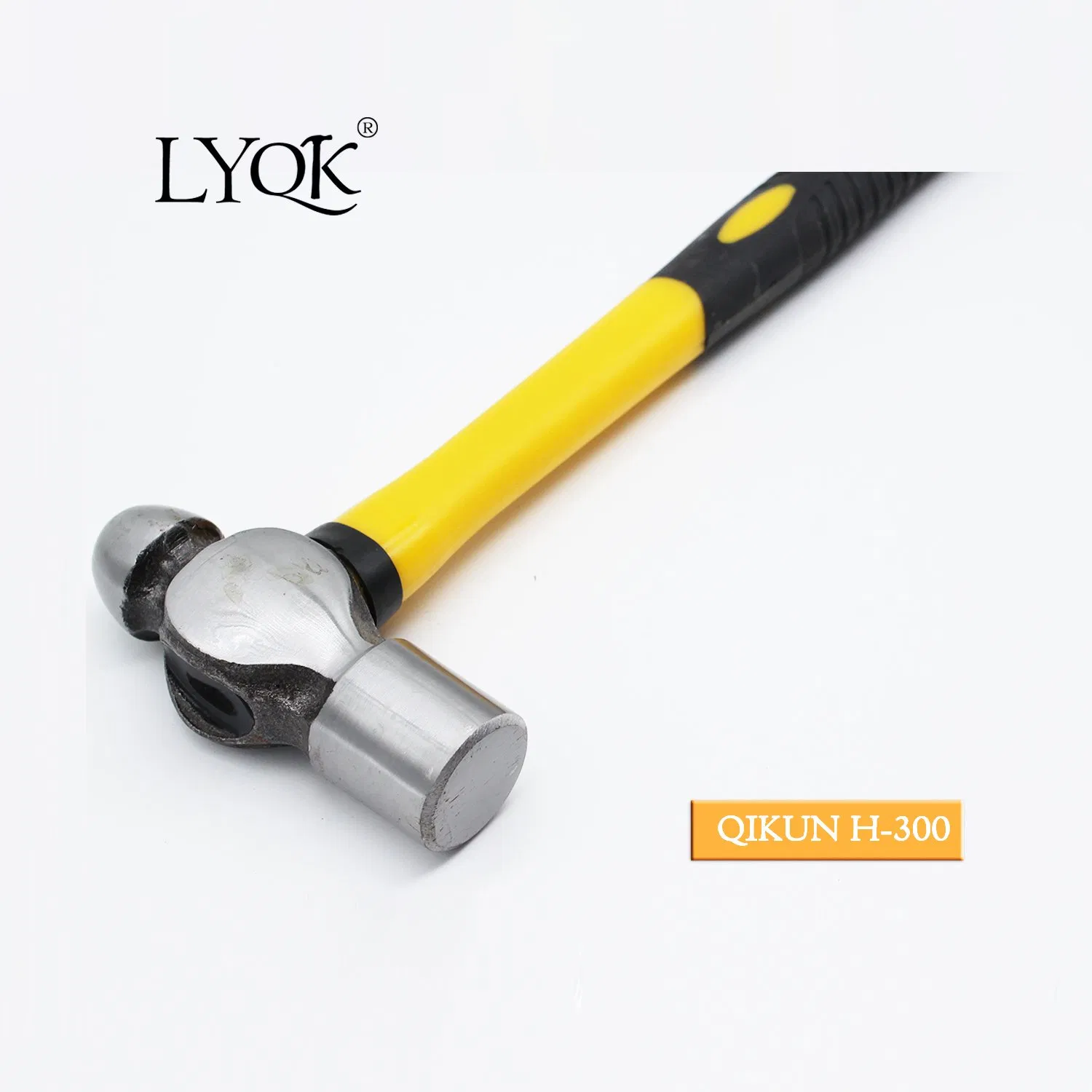 H-300 Construction Hardware Hand Tools Hard Wood Handle Ball Pein Hammer