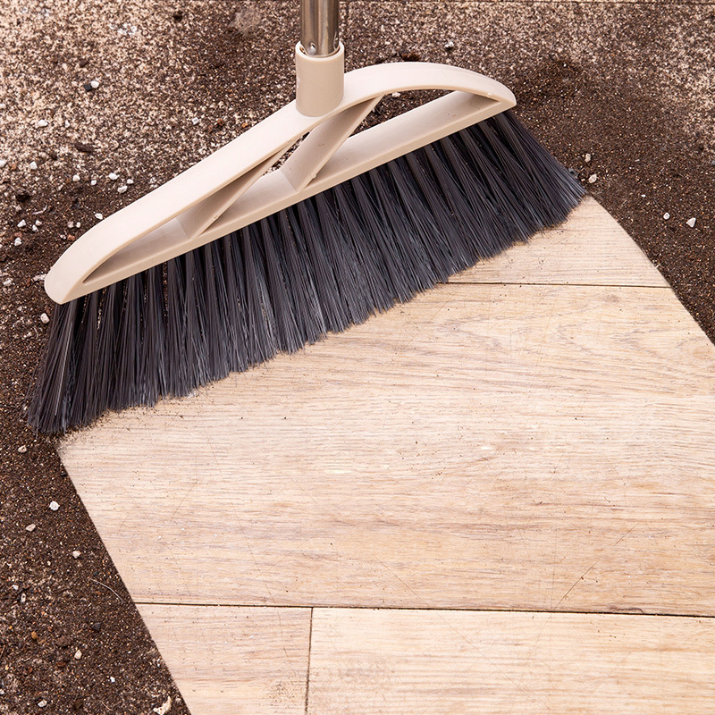 Plastic Broom Dustpan Set Household Three-Piece Combination Broom Sweeping