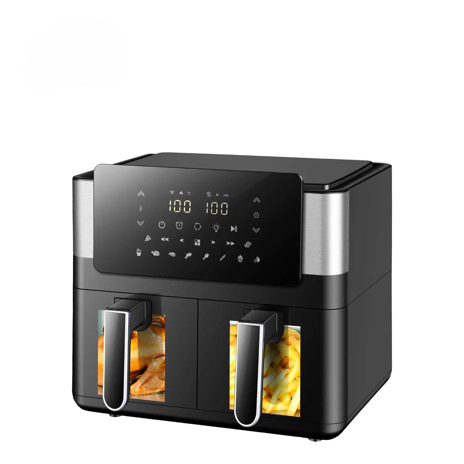 Visible Window, Kitchen Appliances Equipment, Cooking Without Oil New Products Digital Smart Electronics Home Electric Chips Fryer Air Fryer