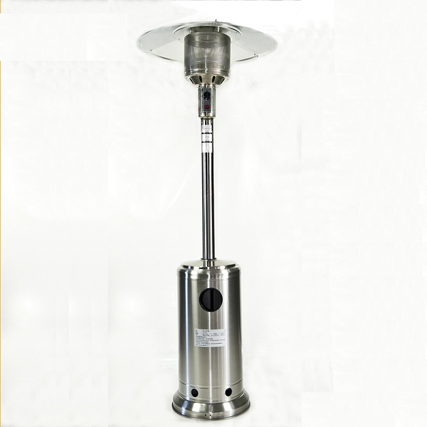 Umbrella Outdoor Patio Heater Coated Gas Vertical Patio Heater with CE