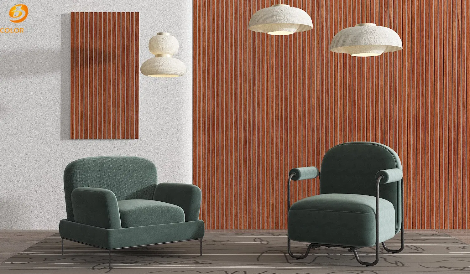 Shanghai B1 COLORBO in Carton 2400*600mm China panels acoustic panel
