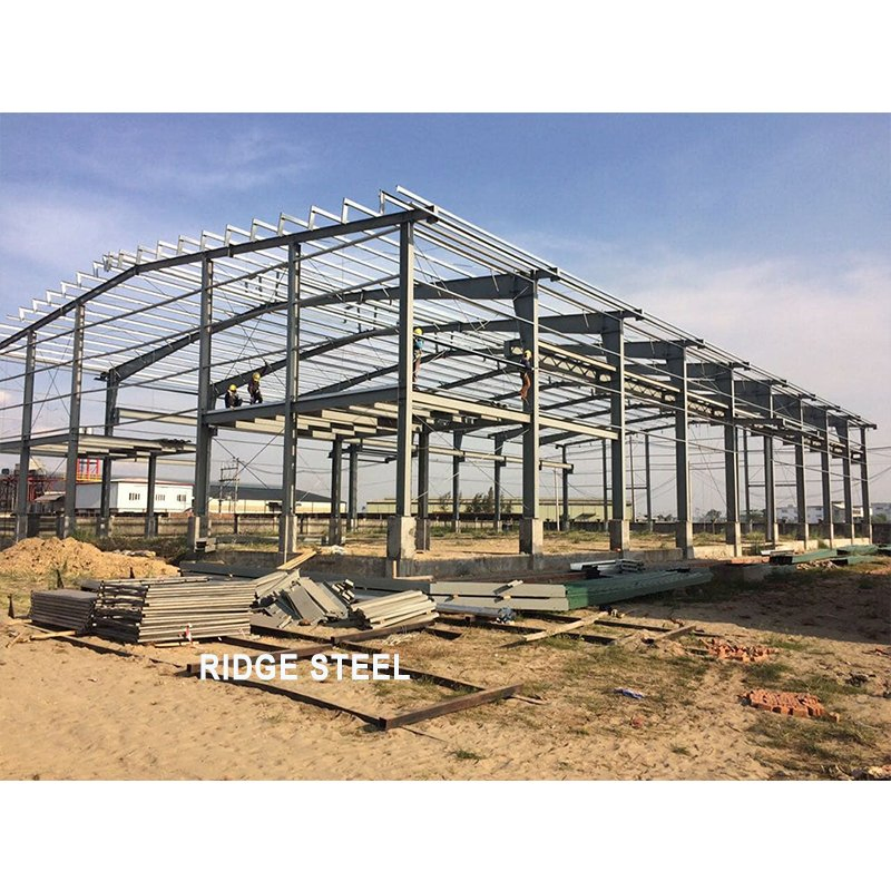 Ready Made China Prefabricated Shed Material/ Large Self Storage Shed Steel Building