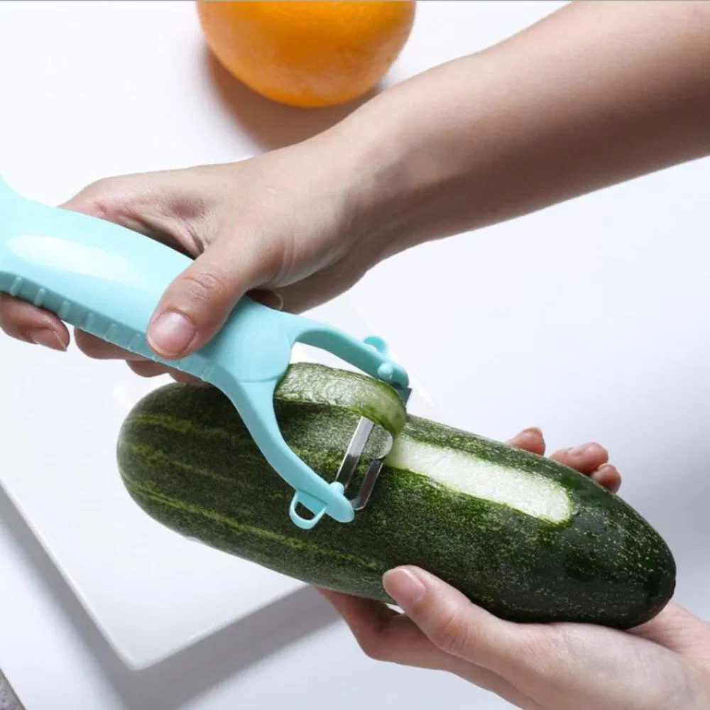 Multifunctional Plastic Potato Peeler and Julienne Shredder Vegetable Fruit Bl12117